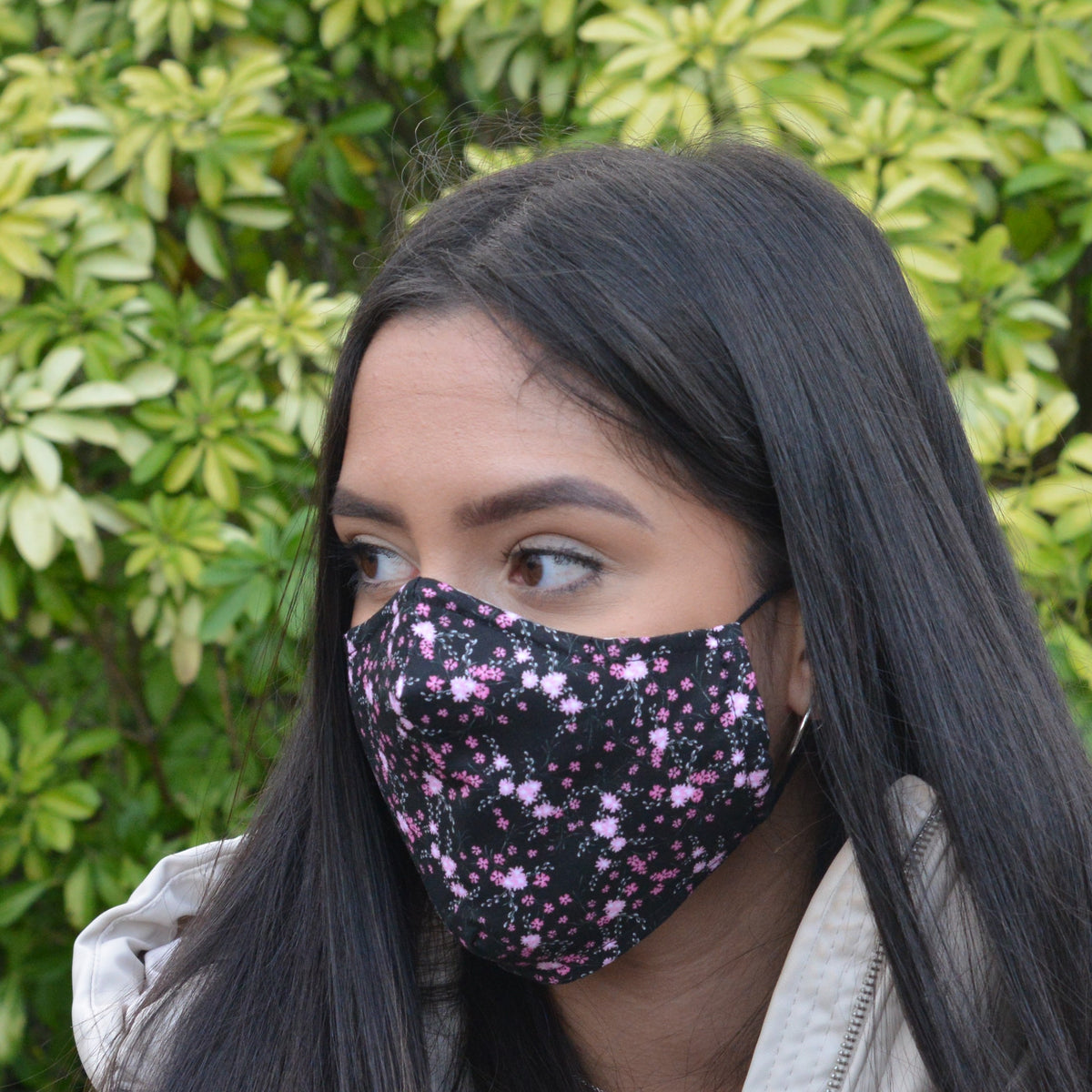 Candy Floss Ditsy - Adults - Reusable Barrier Mask – JESSICA GRAAF