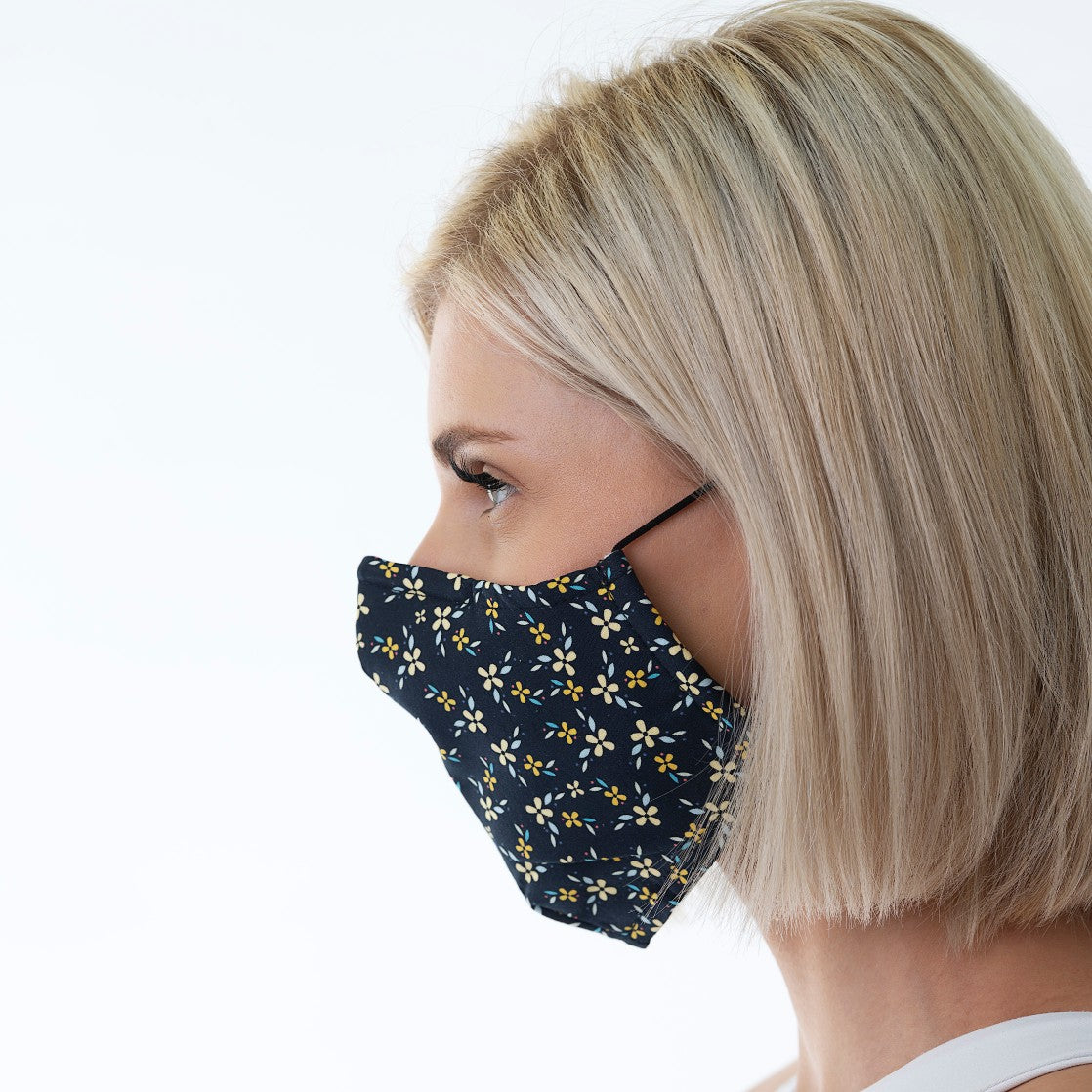 Primrose Ditsy - Adults - Reusable Barrier Mask – JESSICA GRAAF